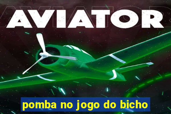 pomba no jogo do bicho